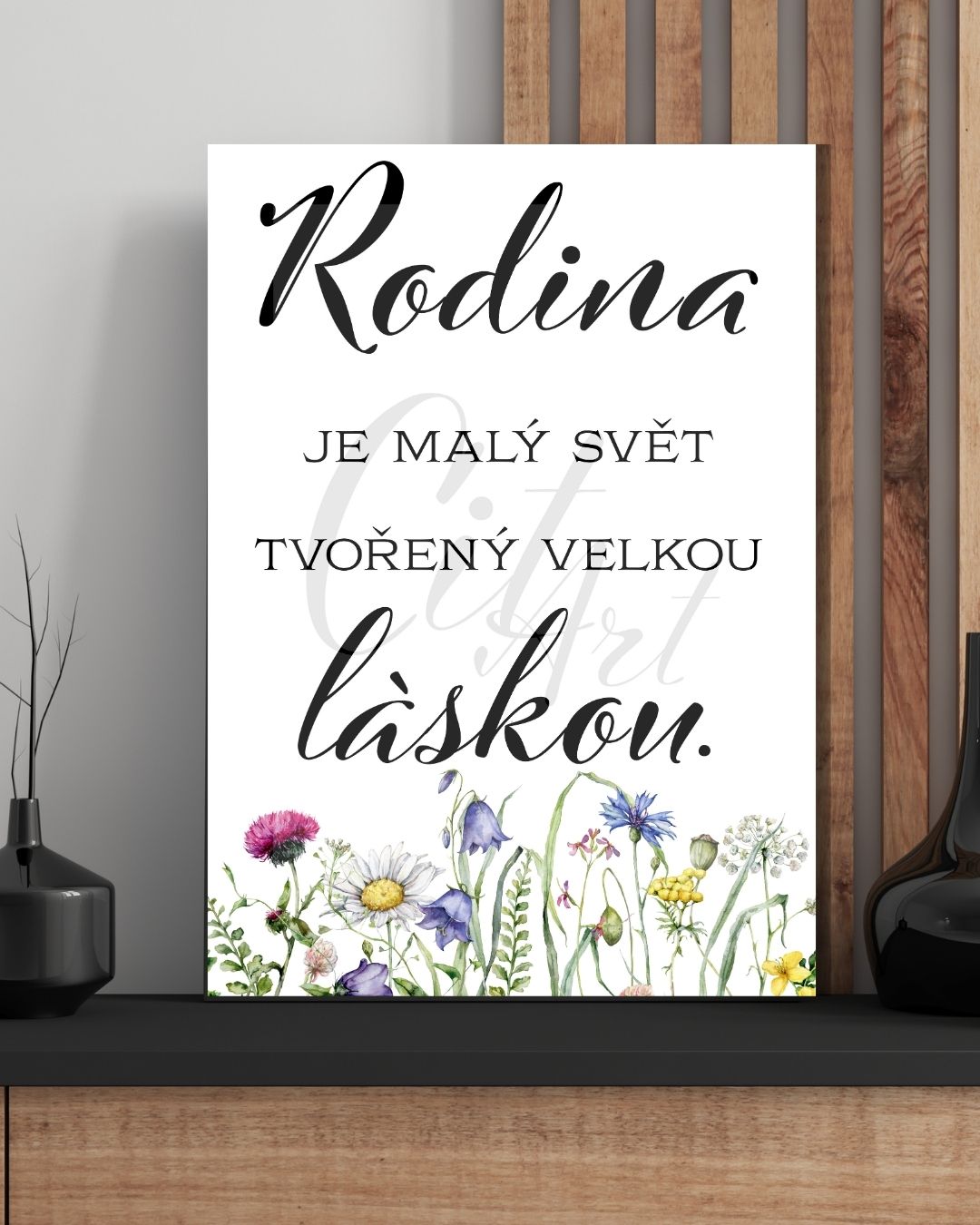 Rodina je malý svět tvořený velkou láskou